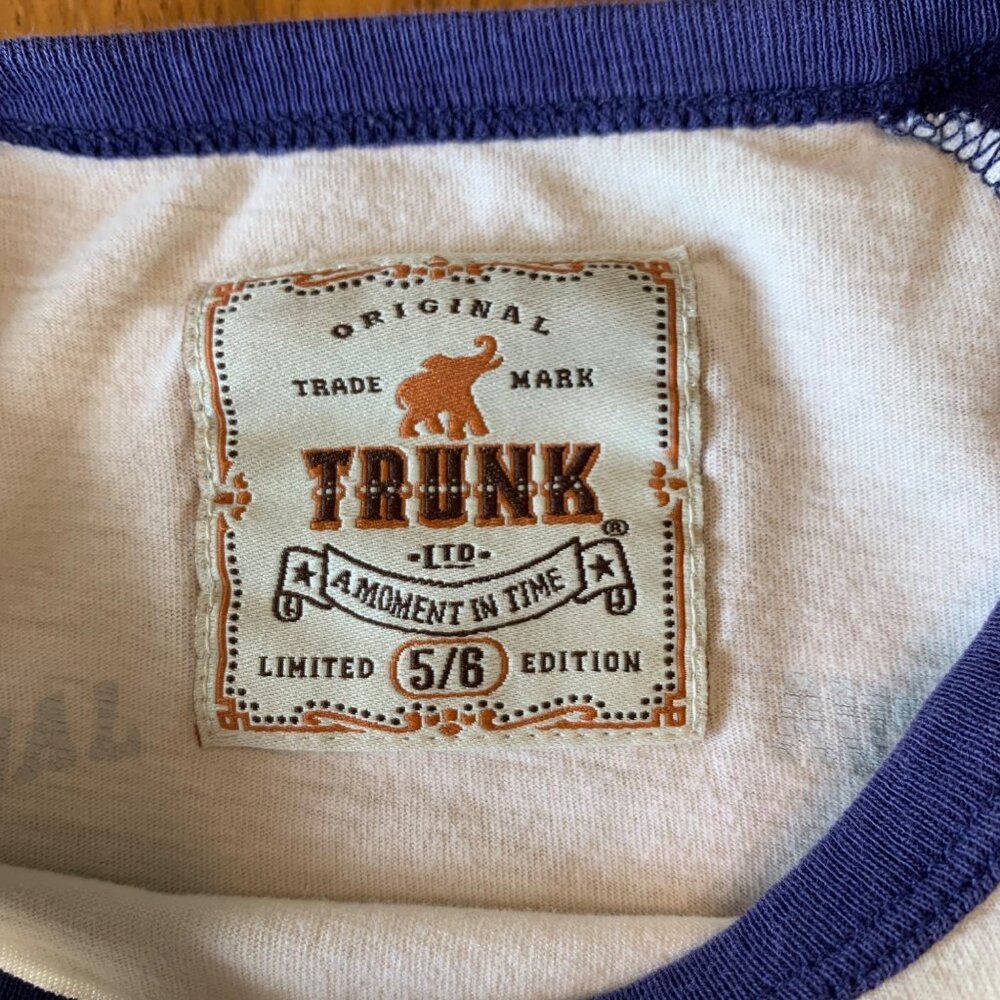 AC/DC Trunk LTD Limited Edition T-Shirt Kids 5-6 Tee Top ACDC Vintage Style Kid - Picture 7 of 9